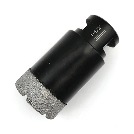 8mm Vacuum Brazed Diamond Dry Drill Bits Porcelain Tile Core Bits 5/8-11 Thread