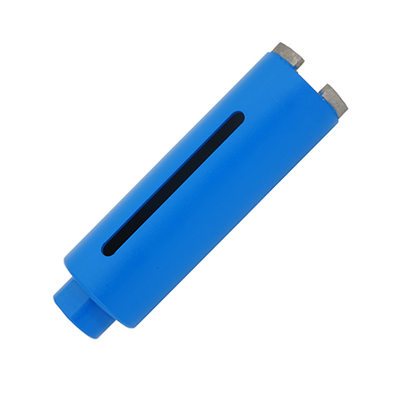 Brick Wall Asphalt Concrete Hard Rock Straight Section Dry Diamond Drill Bit for Core Drilling