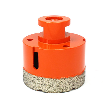 Brazed Diamond Core Drills For Drilling Holes on Porcelain / Tiles