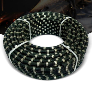 Diamond Wire Rope Saw For Stone Marble Cutting Quarrying Profilin