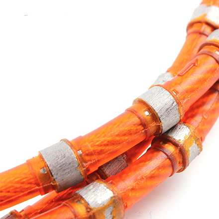 Assurance Premium Quality Diamond Wire Saw for Reinforced Stone Cutting
