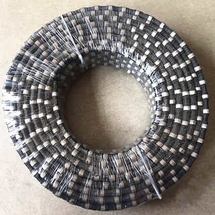 Sanmeul Diamond Wire Saw Rope with Beads for Concrete Cutting