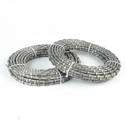 Diamond Wire Saw Cutting Steel Metal