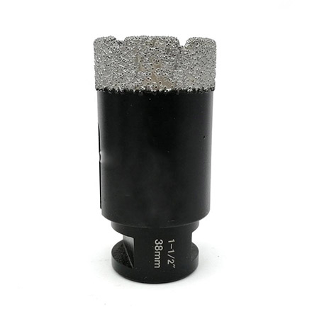 8mm Vacuum Brazed Diamond Dry Drill Bits Porcelain Tile Core Bits 5/8-11 Thread
