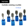 Carbide Rotating Crucible E Oval