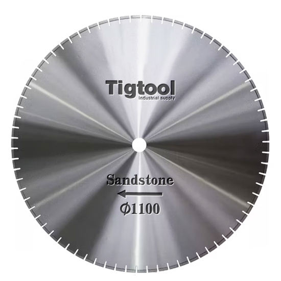 1100mm Diamond Saw Blade for Sandstone Limestone Natural Ground Quarry Mining Excavator With Rock Saw Attachment Long Lifespan