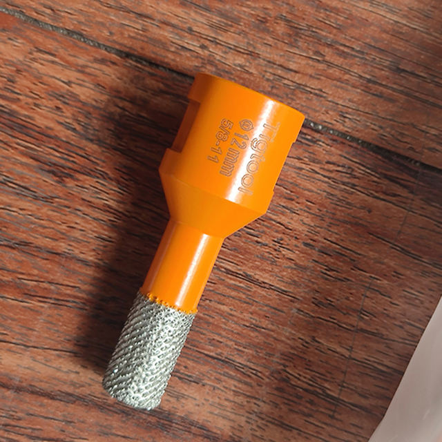 Arix Diamond Drill Bit for Porcelain,Tile,Dekton,Marble,Granite M14 5/8-11 25/35 mm Hole Vacuum Brazed Long-Life Angle Grinder