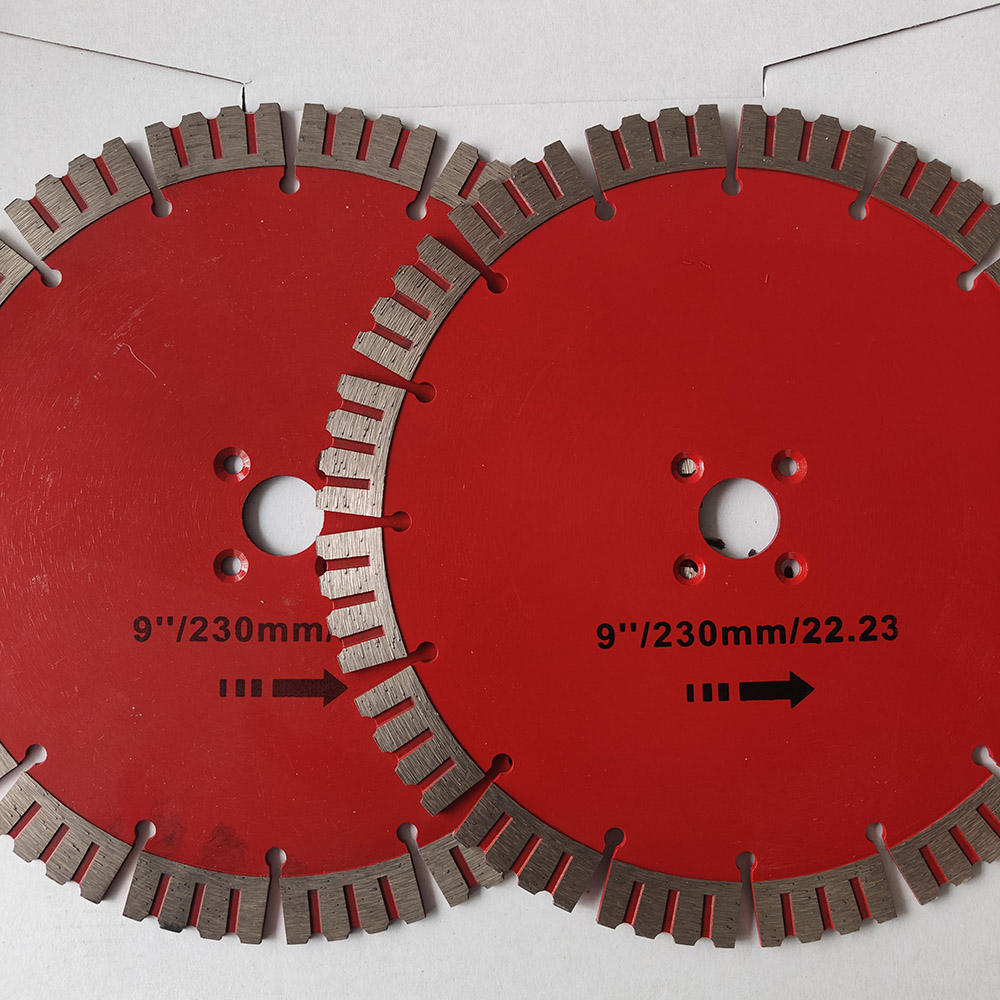 9" 230mm Diamond Saw Blade for Cantera Stone Carving Grinding Long Life Wear-Resistant Angle Grinder Disc