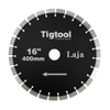 16"400mm Diamond Cutting Saw Blade for Laja Stone High-Frequency Welded Super Sharp Multi-Groove / Grooved Segments