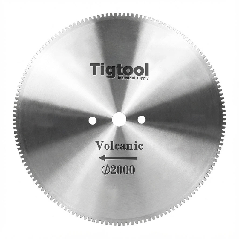High-Frequency Welded Wear-resistant Long Service Life 80"2000mm for Volcanic Stone Diamond Cutting Saw Blade