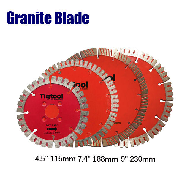 9" 230mm Diamond Saw Blade for Granite Stone Carving Grinding Long Life Wear-Resistant Angle Grinder Disc