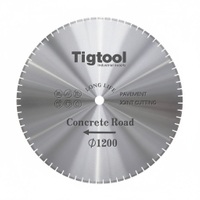 48"1200mm Road Cutting Blade Cured Concrete Reinforced Laser Floor Saw Pavement Highway Long Life Expansion Contraction Joint