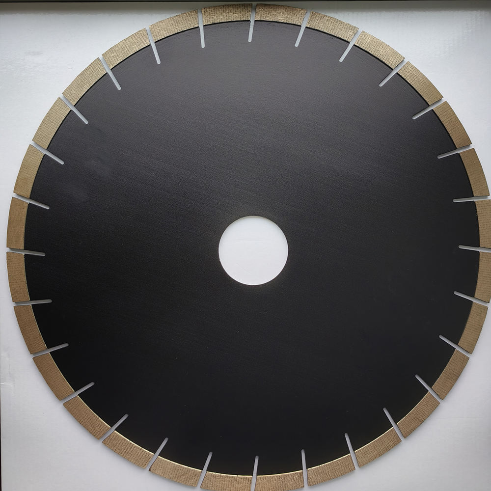 16" 400mm Granite Arix Silent Blade Height 15mm Wear-Resistant Arix Segments Wear Resistant High Sharpness Diamond Blade