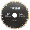 14" 350mm Granite Arix Silent Blade Height 15mm Wear-Resistant Arix Gaps Segments High Sharpness Diamond Blade