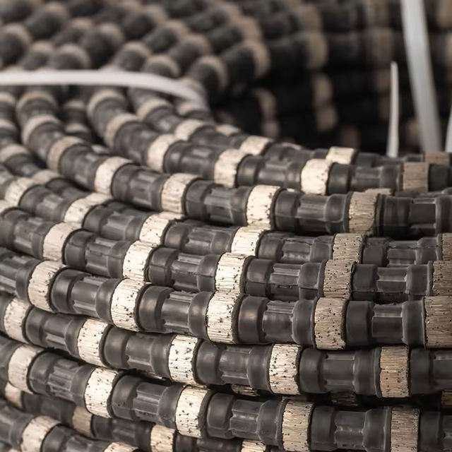 Sintered Diamond Wire Saw for Concrete Masonry Reinforced Building Municipal Demolition 10.6mm