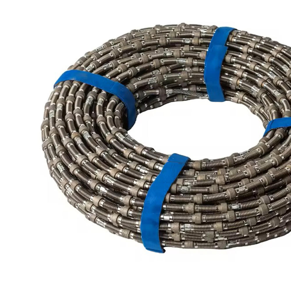 Sintered Spring Diamond Wire Saw for Concrete Masonry Wall Bridge Reinforced Long-Time Construction & Continuous Cutting 10.5mm