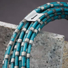 Plastic Diamond Wire Saw for Granite Marble Stone Slab Special-Shaped Decorative Cutting 6.3mm 7.3mm 8.2mm 8.8mm 9mm 10.5mm