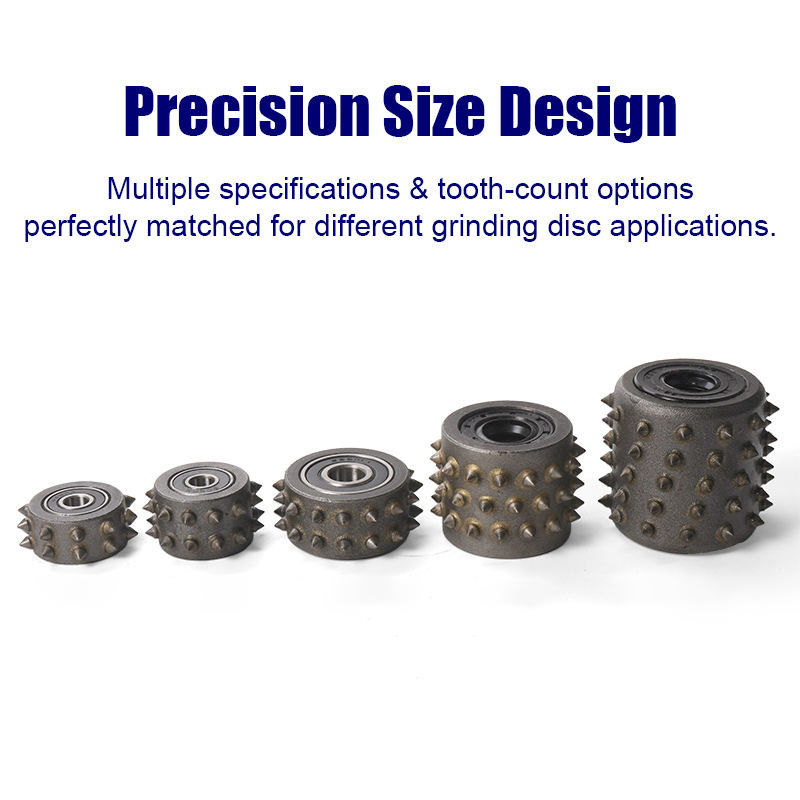 Heavy Duty Bush Hammer Replacement Wheel for Granite Marble Volcanic Basalt Sandstone Stone Polishing Grinding