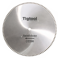 2200mm Diamond Saw Blade for Sandstone Limestone Natural Ground Quarry Mining Excavator With Rock Saw Attachment Long Lifespan