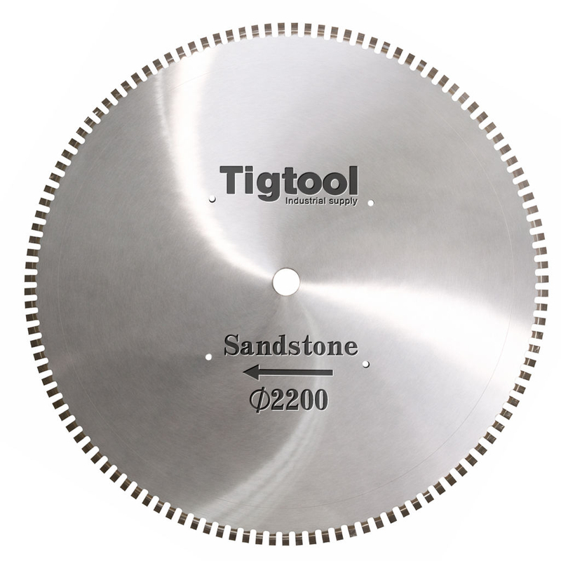 2200mm Diamond Saw Blade for Sandstone Limestone Natural Ground Quarry Mining Excavator With Rock Saw Attachment Long Lifespan