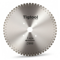 36"900mm Diamond Cutting Saw Blade for Laja Stone High-Frequency Welded Wear-resistant Long Service Life