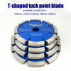105-180mm Tuck Point Blades for Masonry Concrete Brick Block Wall Chasing Joints Mortar Removal Grooving Cutting Slot Repointing
