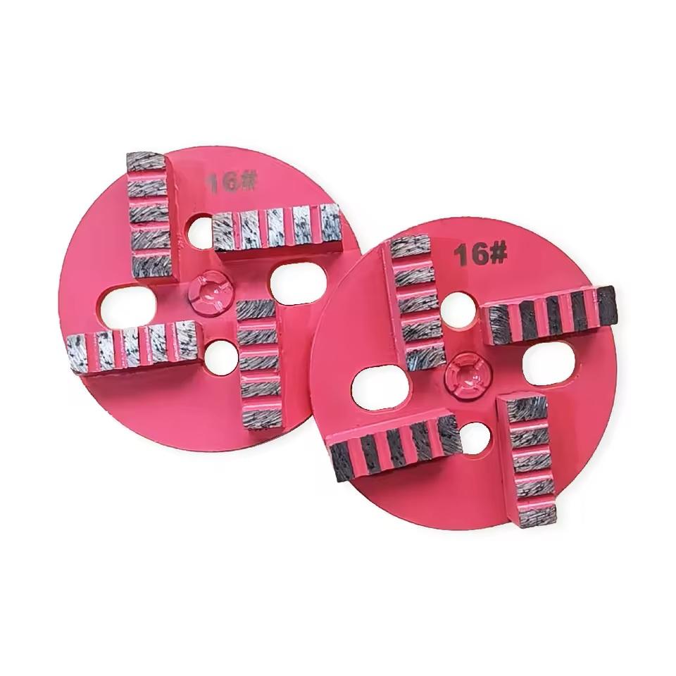 Diamond Floor Grinding Block Great Wall Type Concrete Grinder Shoe for Floor Polishing Machines