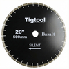 20" 500mm Silent Diamond Saw Blade for Basalt Stone Cutting Fast Cutting Stable Performance Low Chipping Wear Resistance
