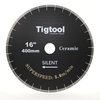 16"/400mm Ceramic Silent Blade SuperSpeed 3.6 m/min Chip-Free 45° Miter Cutting Tigtool