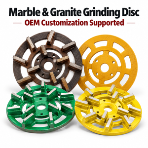 6/8/9/10inch Metal for Marble Granite Diamond Grinding Wheel Manual Swing Arm Machine Automatic Polishing Machine