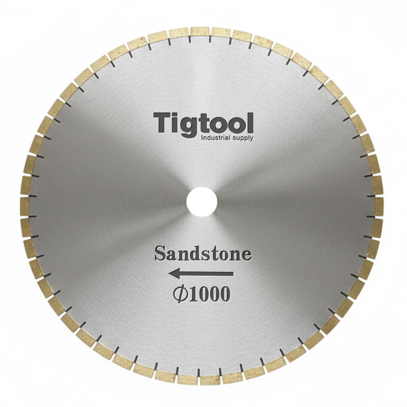 1000mm Diamond Saw Blade for Sandstone Limestone Natural Ground Quarry Mining Excavator With Rock Saw Attachment Long Lifespan
