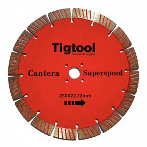 9" 230mm Diamond Saw Blade for Cantera Stone Carving Grinding Thickness 2.7mm Long Life Wear Resistant Angle Grinder Disc