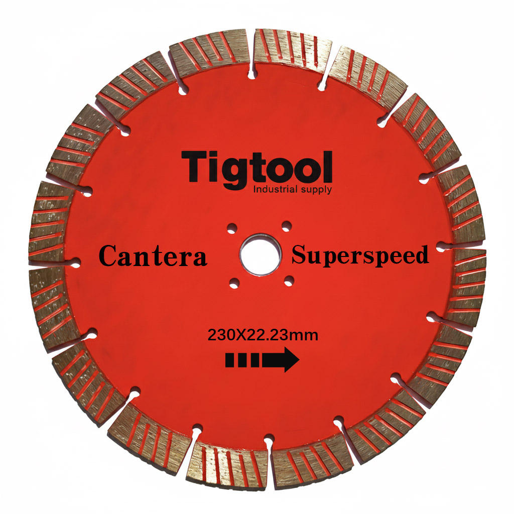 9" 230mm Diamond Saw Blade for Cantera Stone Carving Grinding Thickness 2.7mm Long Life Wear Resistant Angle Grinder Disc