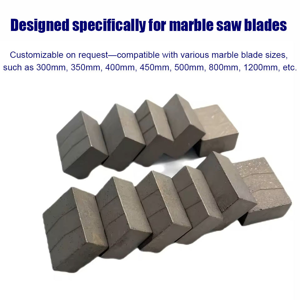 Diamond Segments for Marble Cutting Blade Wear Resistant High Sharpness Long-Life Durable Performance