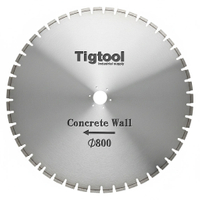 32"800mm Concrete Cut Wall Saw Blade for Reinforced Demolition Tunnel Concrete Pipe Laser Welded Large Diameter Machine Blade