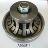  65-125mm Segmented Continuous for Marble Granite Quartz Edge Grinding Shaping Tool Diamond Router Bit Profile Wheel