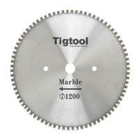 1200mm 48" Marble Blade - Short Segment Teeth 24mm Quarry Stone Block Cutting Large Diamond Saw Blade