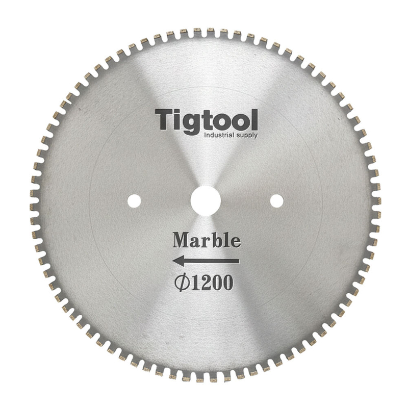 1200mm 48" Marble Blade - Short Segment Teeth 24mm Quarry Stone Block Cutting Large Diamond Saw Blade