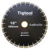 16" 400mm Silent Diamond Saw Blade for Andesite Cutting Fast Cutting Stable Performance Low Chipping Wear Resistance