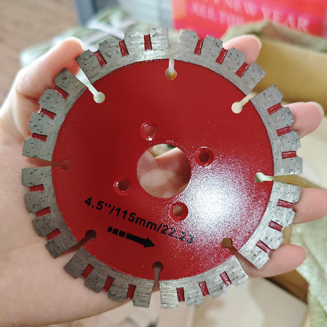 4.5" 115mm Diamond Saw Blade for Cantera Stone Carving Grinding Long Life Wear-Resistant Angle Grinder Disc