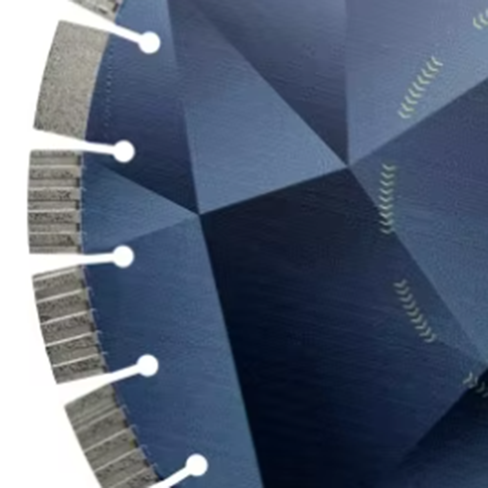 16"400mm Diamond Cutting Saw Blade for Laja Stone High-Frequency Welded Super Sharp Multi-Groove / Grooved Segments