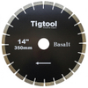 14" 350mm Diamond Saw Blade for Basalt Stone Cutting Fast Cutting Stable Performance Low Chipping Wear Resistance
