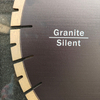 14" 350mm Granite Arix Silent Blade Height 15mm Wear-Resistant Arix Gaps Segments High Sharpness Diamond Blade