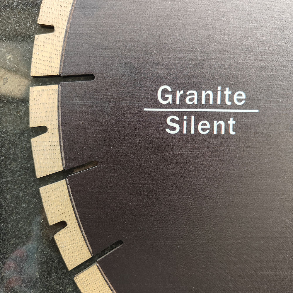 14" 350mm Granite Arix Silent Blade Height 15mm Wear-Resistant Arix Gaps Segments High Sharpness Diamond Blade