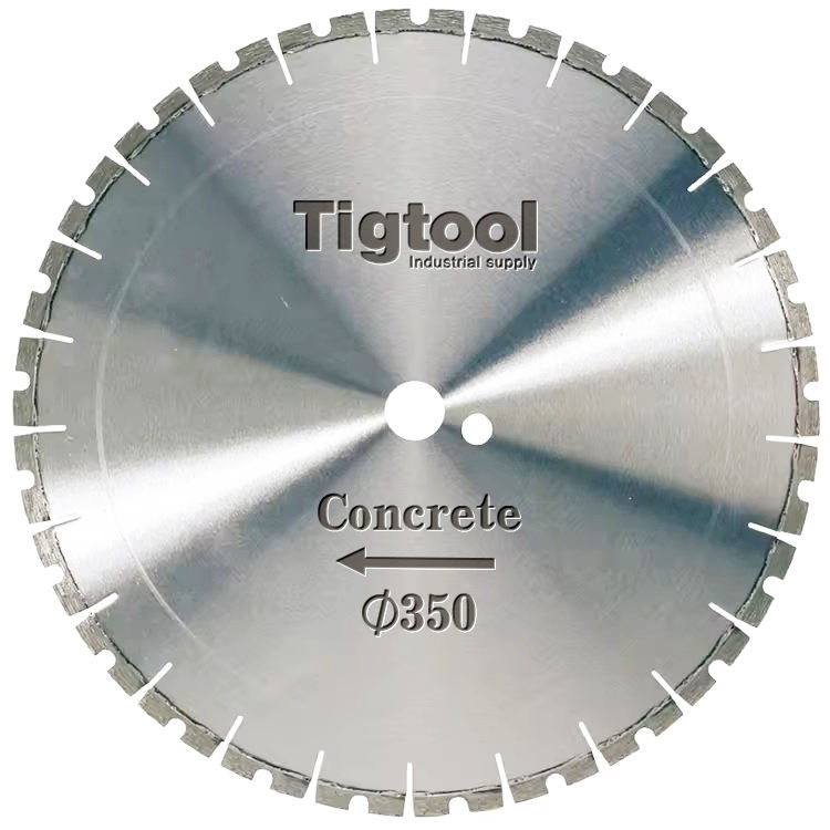 14"350mm Precast Concrete Saw Blade Hollow Core Panel Slab Wall Road Reinforced Concrete Laser Welded LongLife Wear Resistant