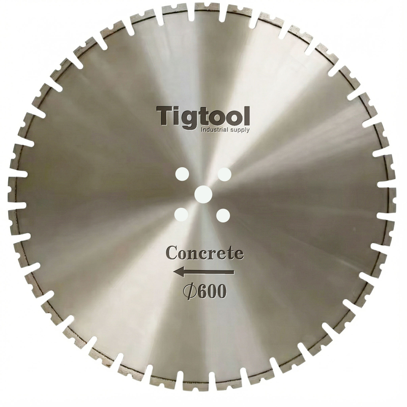 24"600mm Precast Concrete Saw Blade Hollow Core Panel Slab Wall Road Reinforced Concrete Laser Welded LongLife Wear Resistant