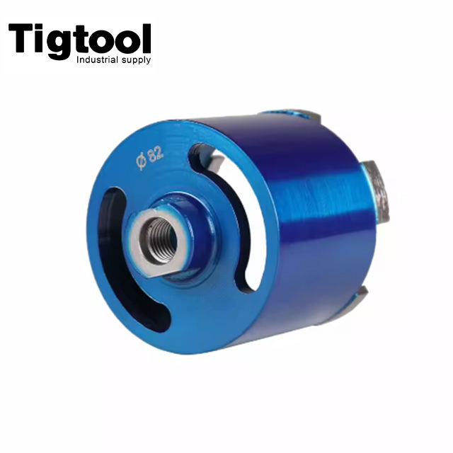 Dry/Wet Diamond Core Drill Bit for Reinforced Concrete Masonry Laser Welded Segmented Slotted Fast Drilling OEM