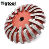 Diamond Profile Wheel for Volcanic Stone Basalt Granite Marble Edge Grinding Shaping Wheel for Stone Processing