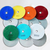 4" Wet Polishing Pad for Dekton Quartzite Marble Granite Sharp Fast Efficient for Stone Floor Polish Machine Angle Grinder