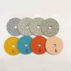 4" Dry Wet Polishing Pad for Dekton Quartzite Marble Granite Sharp Fast Efficient for Stone Floor Polish Machine Angle Grinder